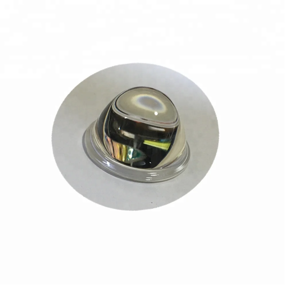50mm aspheric led glass lens for spotlight
