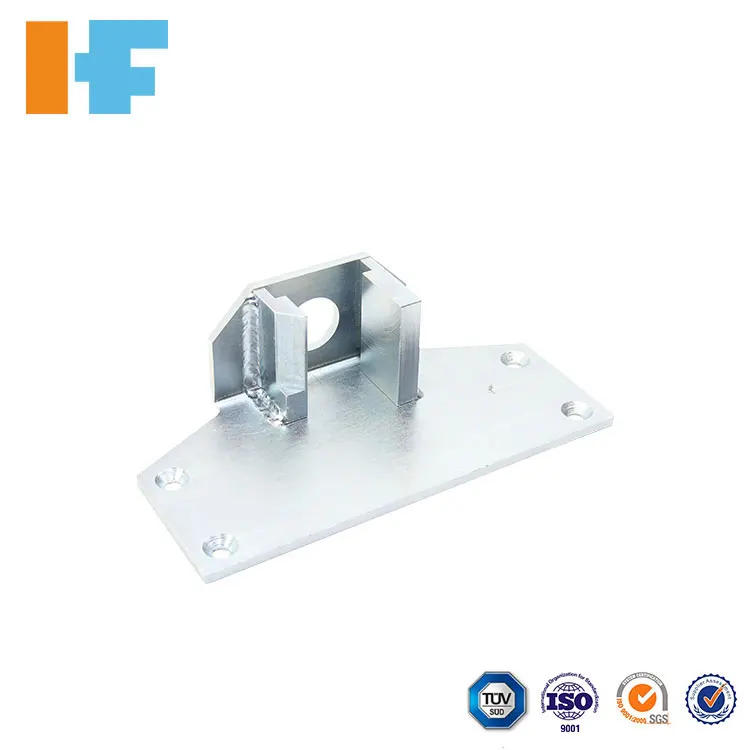 
Galvanized steel fabrication laser cutting welding parts 