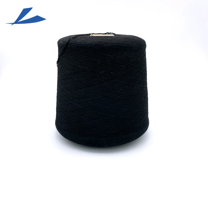 latest style high tenacity 21S+40D/70D Polyester covered spandex core spun Yarn Denim Yarn