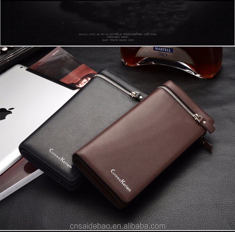 2021 New High Quality Genuine Leather Men Wallet With Card