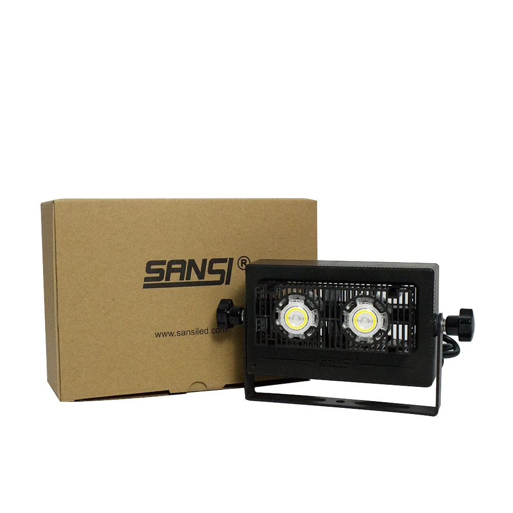 SANSI LED Ceramic Heat Sink Stage light  remote controlled 50W 30W 70W 100W RGB LED  Flood Lighting with Controller