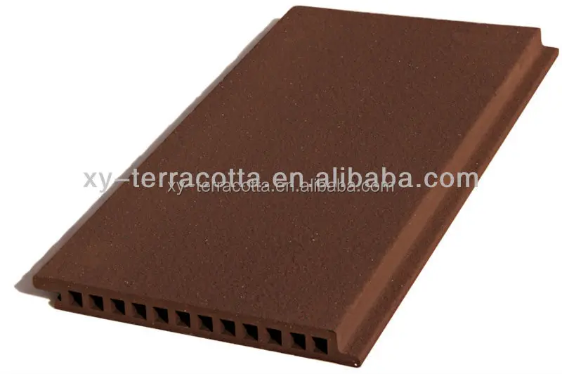 Foshan red grey yellow white terracotta facade panel for exterior curtain wall decoration cladding external facade panel