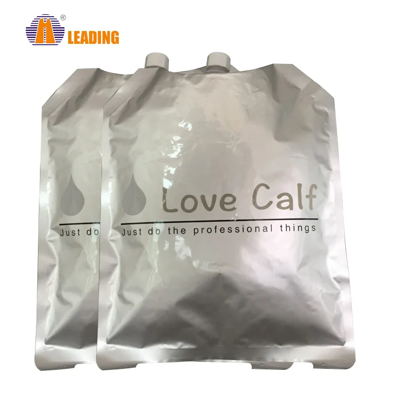 Индивидуальные пластиковые пакеты для хранения грудного молока с гравировальной печатью и носиком колостры