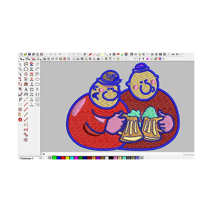 
Cheap High-quality Dress Iron On Computer Designs Patch Wholesale Country Flag Embroidery Design Custom Embroidered Patches 