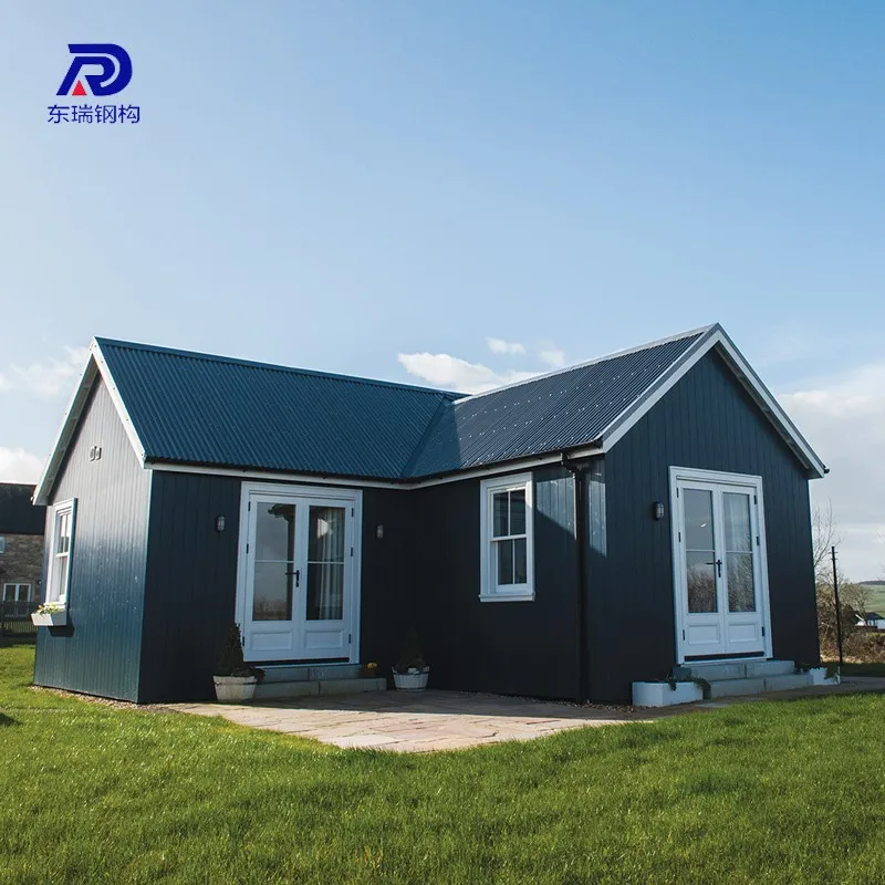 Low cost mobile steel outdoor metal garden house