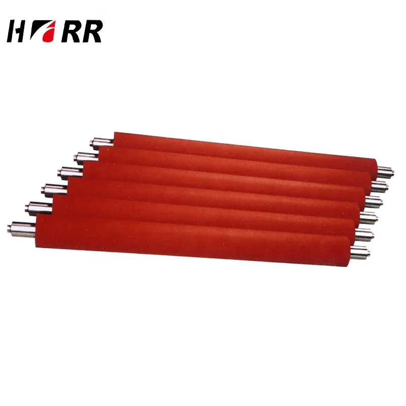 Machinery parts PU roller converting rubber coating roller for laminating machine
