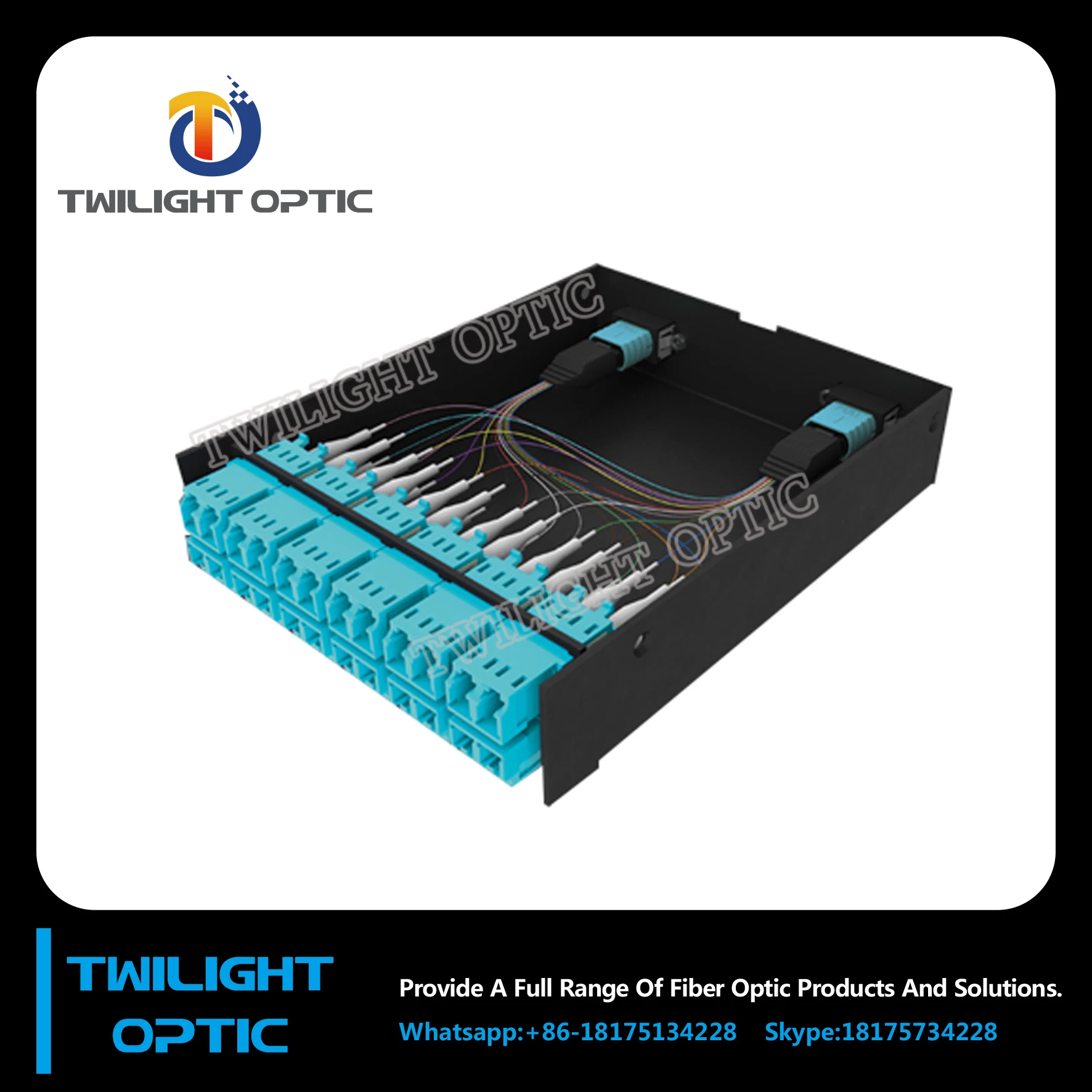 Центр Обработки данных OM3 MTP/МПО-LC Шасси