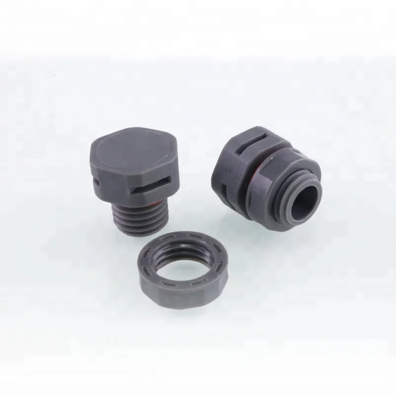 Breathable Waterproof IP 68 Plastic Locking Nut M12*1.5mm  Screw Vent