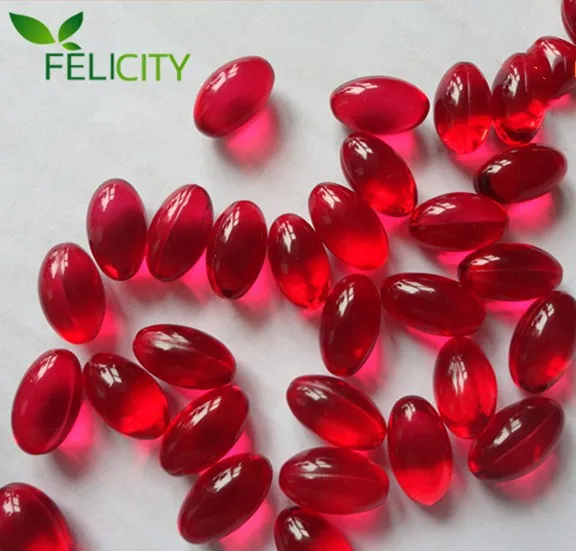 GMP OEM Certified Antioxidant Lycopene Soft Capsule, Lycopene softgel