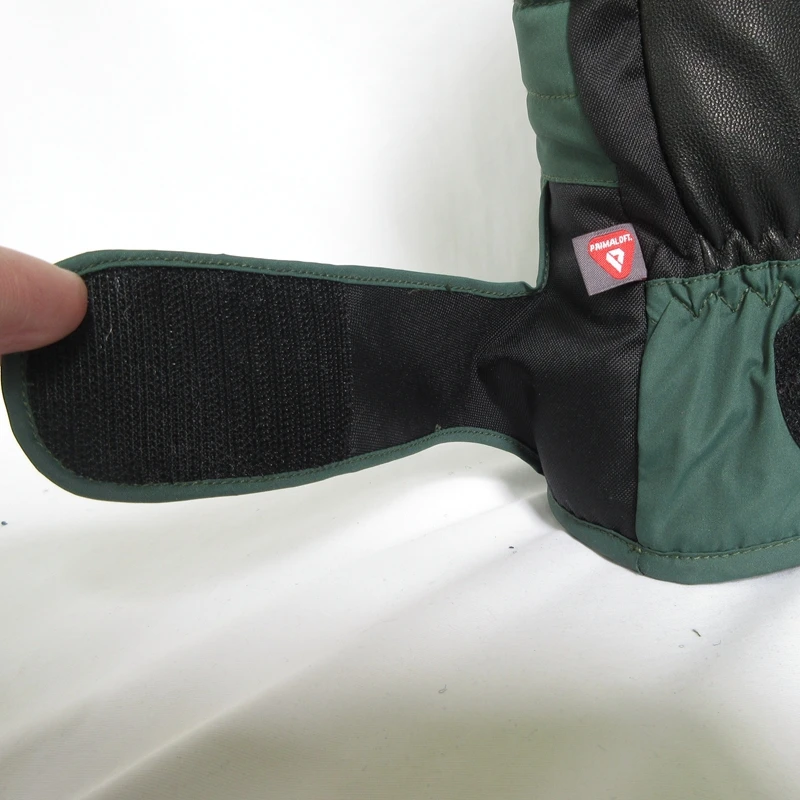 Мужские лыжные варежки из козьей кожи, варежки для сноуборда