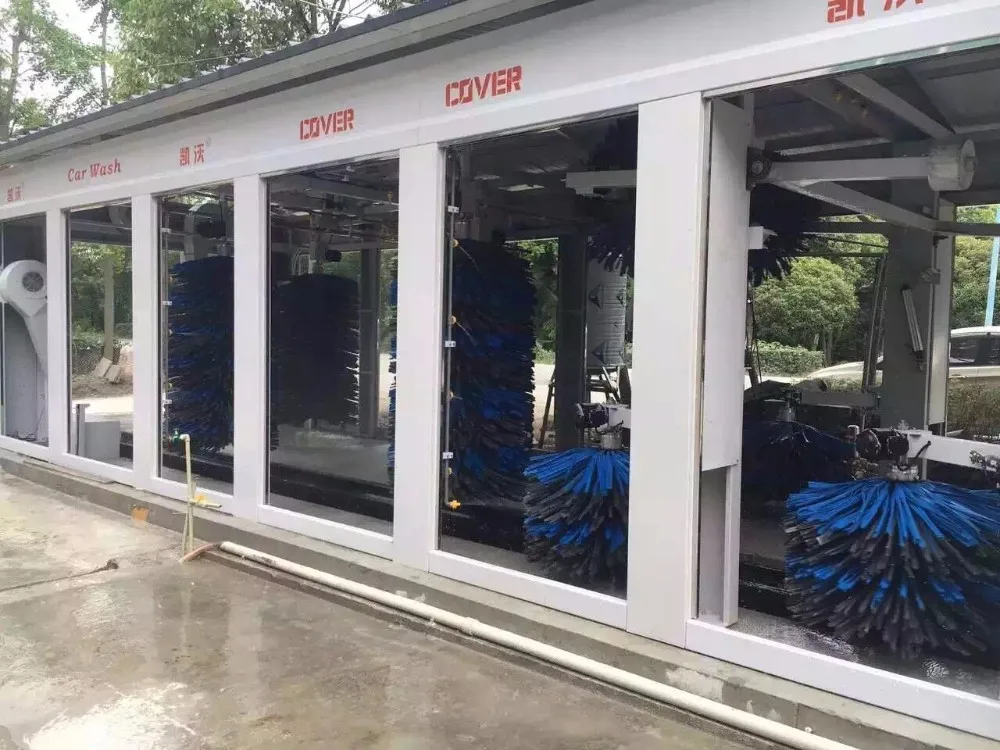 
industrial steam cleaner machinery brush car wash machine 