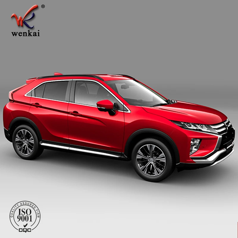 New Arrive ABS Chrome Side Door Trim For Mitsubishi Eclipse Cross 2018 Body Cover Trim Auto Accessories