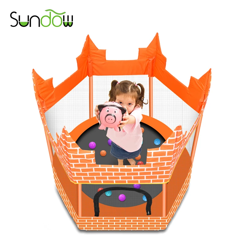 Профессиональное производство детских комнатных батутов на продажу