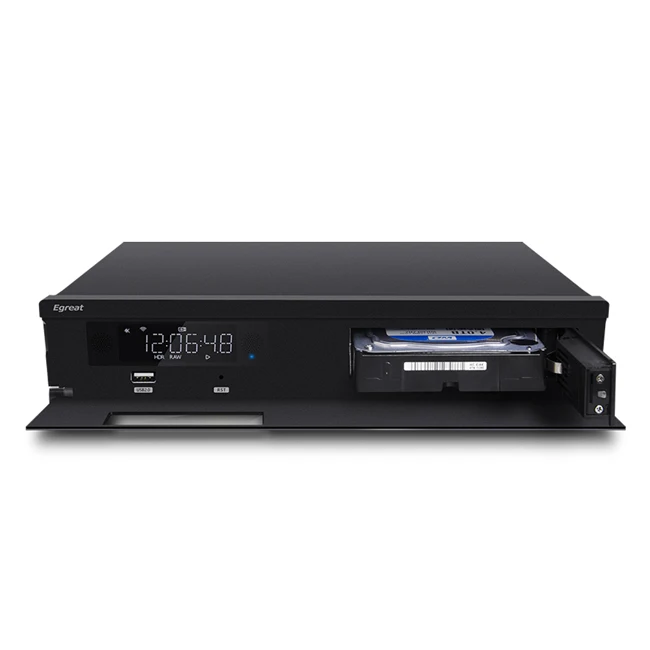 
Egreat A11 home theater HDR bit 4K Blu-ray build-in HDD Media Player 