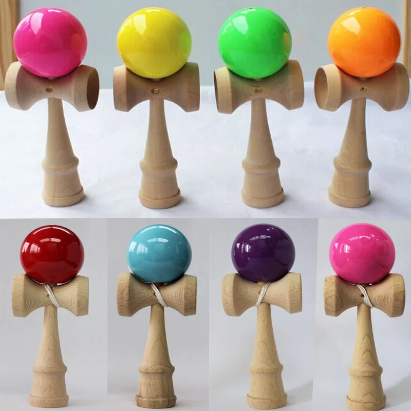 Недорогая деревянная игрушка Kendama с логотипом на заказ, оптовая продажа