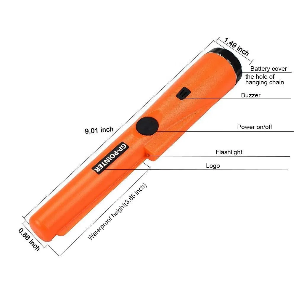 GP-Pointer Pin Pointer Portable Handheld Treasure Hunter Gold Metal Detector