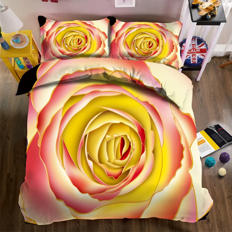 
Wholesale Patchwork 100% Polyester Fabric Frozen King Size Bed Sheet Set , Duvet Cover Quilt 