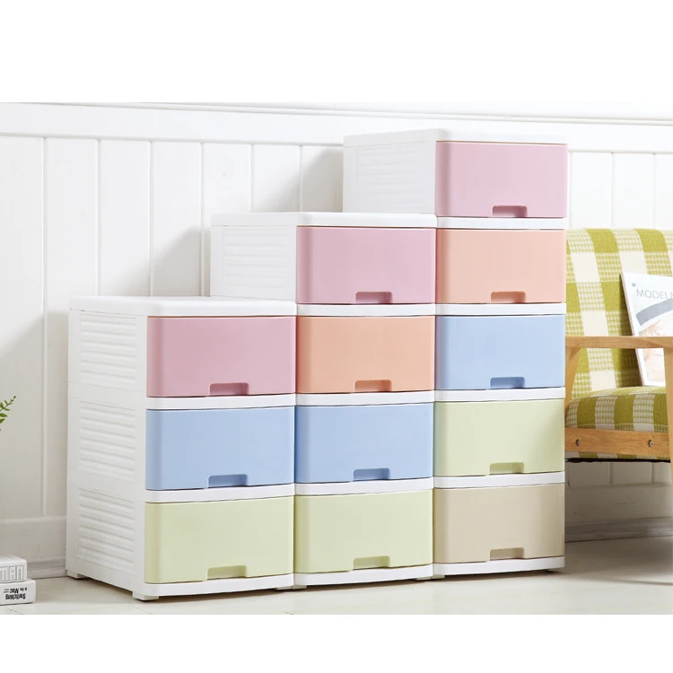 
Wholesale classical PP plastic storage cabinet 