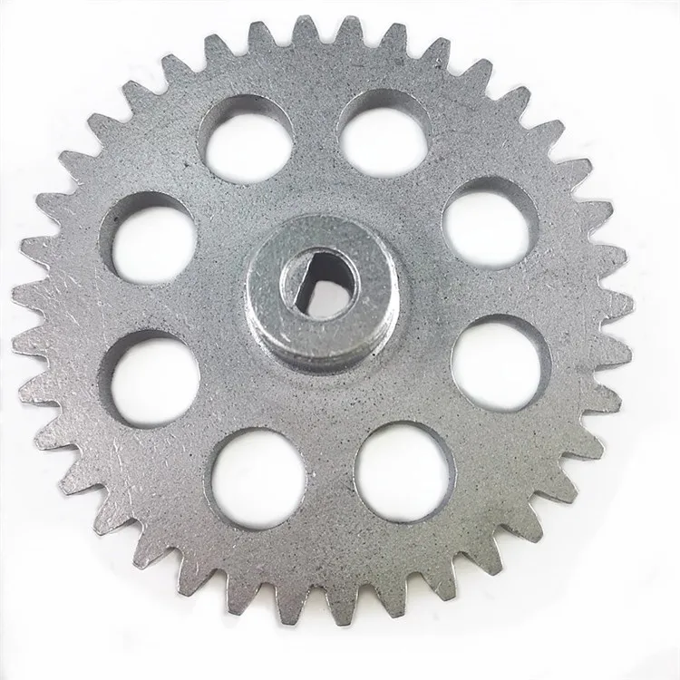 Customized  Ex-Factory Price High Precision Metal  Iron Transmission Gear Spur Gear For Roller Gate Motor