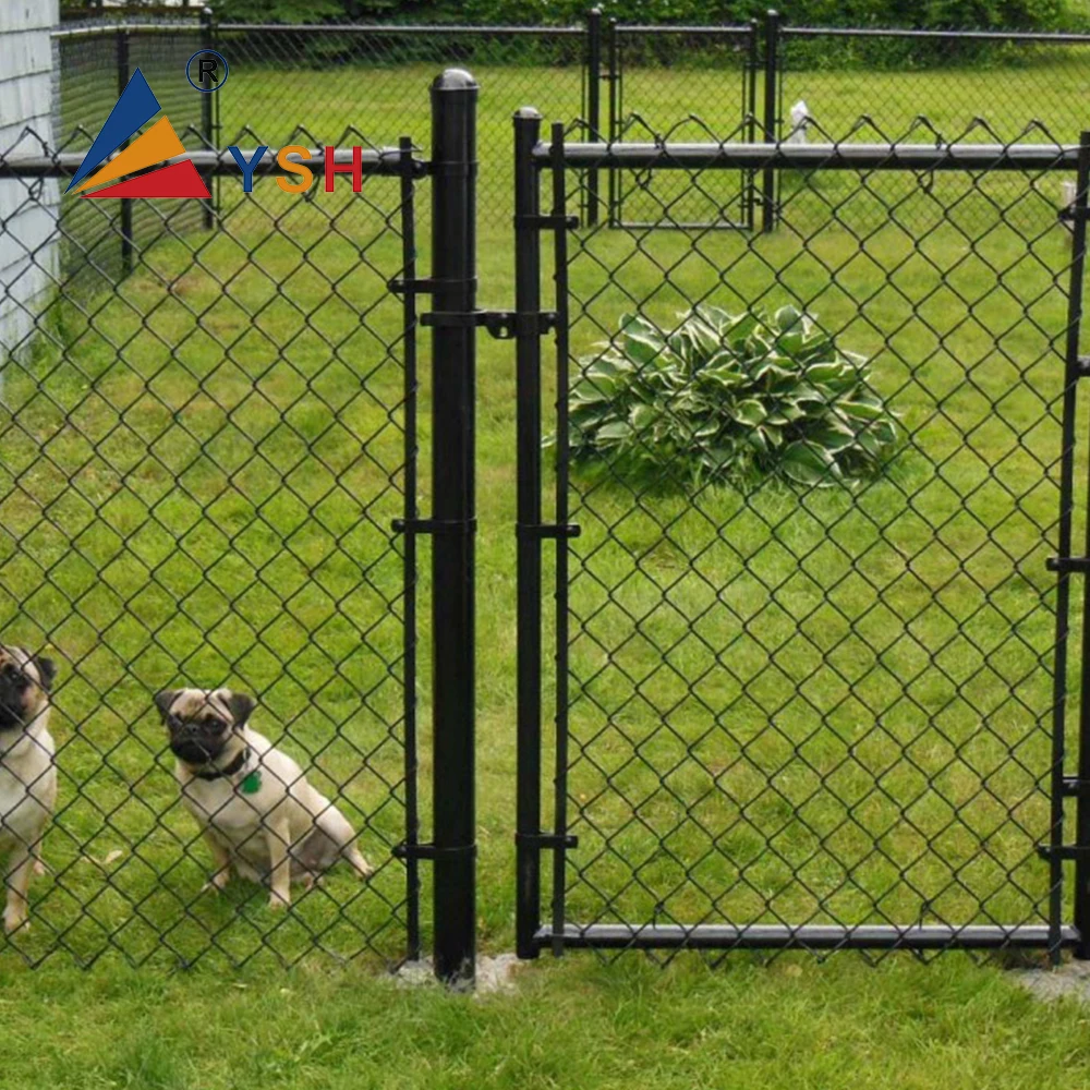 Mesh size 60*60mm proof Tennis court chain link wire mesh fence