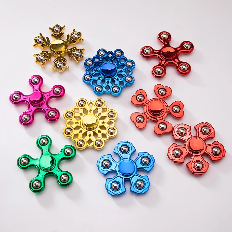 Manufacturers wholesale fingertip gyro marbles children steel ball fingertip gyro adult decompression toys