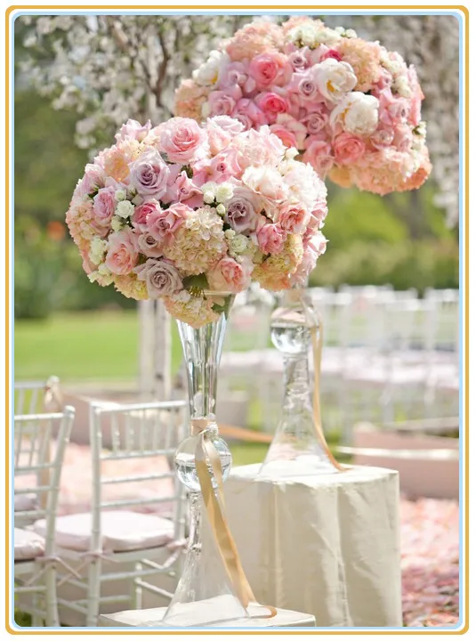 wedding centerpiece and flower stand vase for tables decor flowers