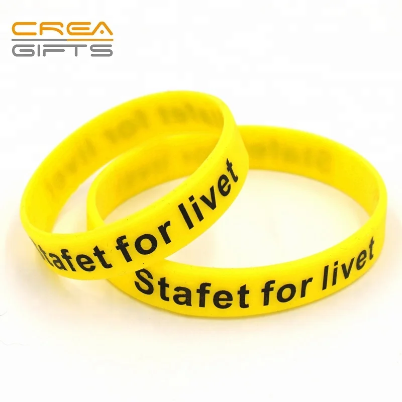 2024 Newest Custom Blank Event Imprinted Silicone Wristband For Promotion Bracelets Gifts