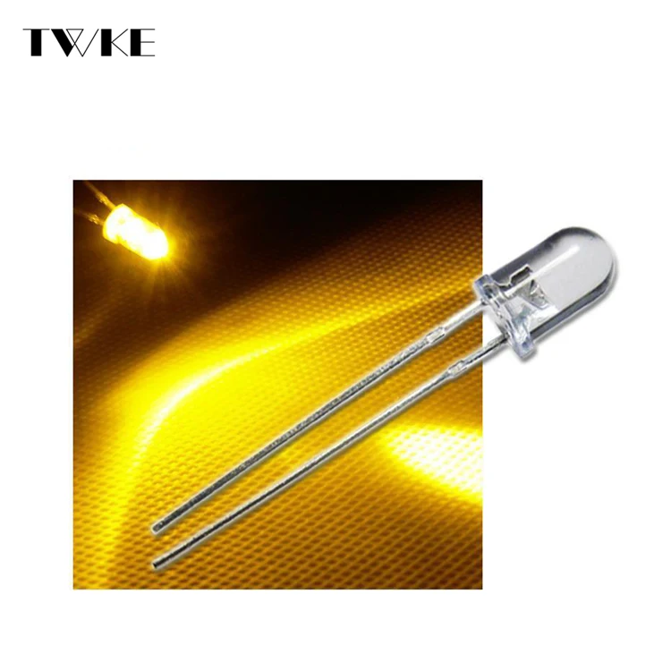 
5mm Mini Led Diode Green Color Through Hole 