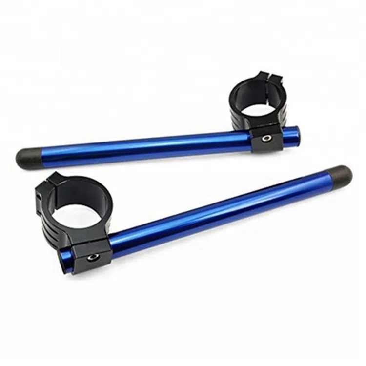 Anodizing Motorcycle Aluminum CNC Machined Clip on Handle Bar