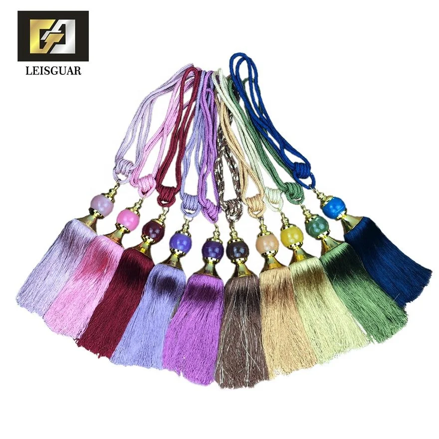 Classic Design Curtain Tassel Crystal Hanging Ball Hot Sale Curtain Tassels Decorative Tie Back Curtain Tieback