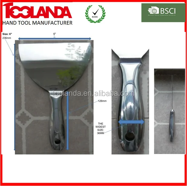 All Stainless Steel Joint Knife, 5-Inch