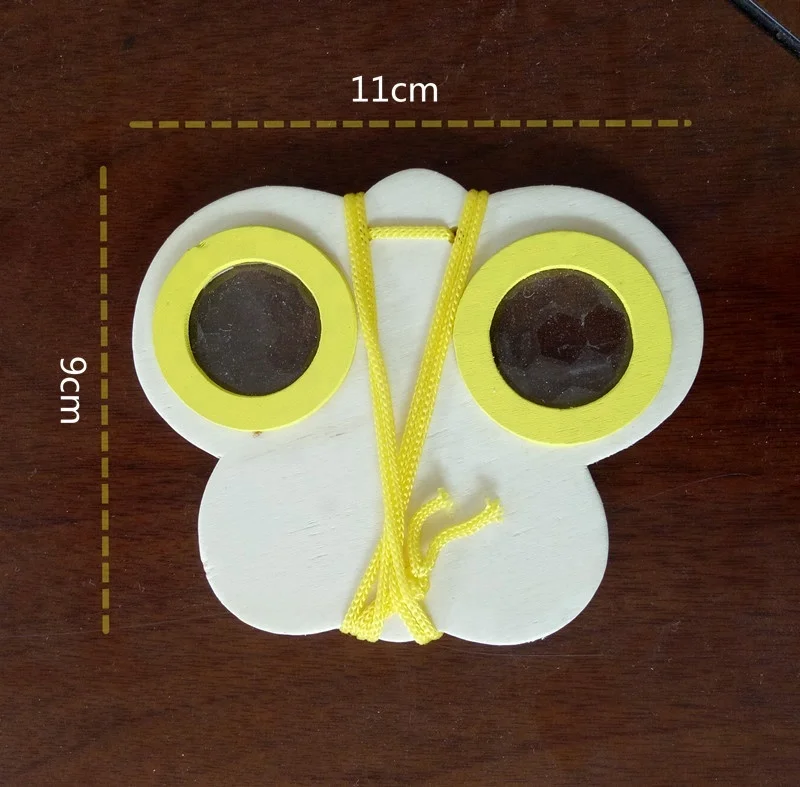 Magical Wooden toy kaleidoscope sunglasses