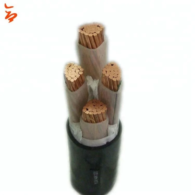 4 core медный проводник бронированный стальной проволоки кабель питания