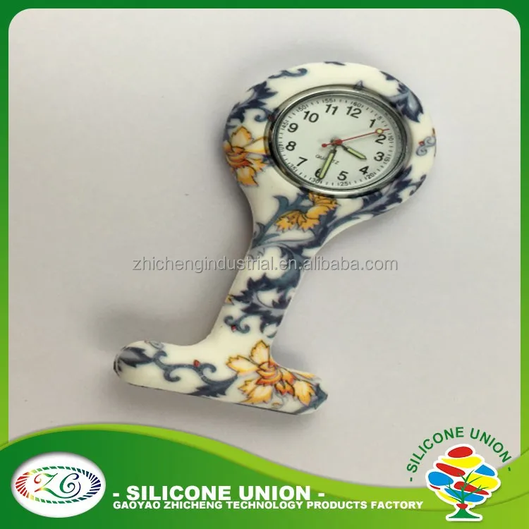 Good Product Colorful Silicone Nurse Watch Custom