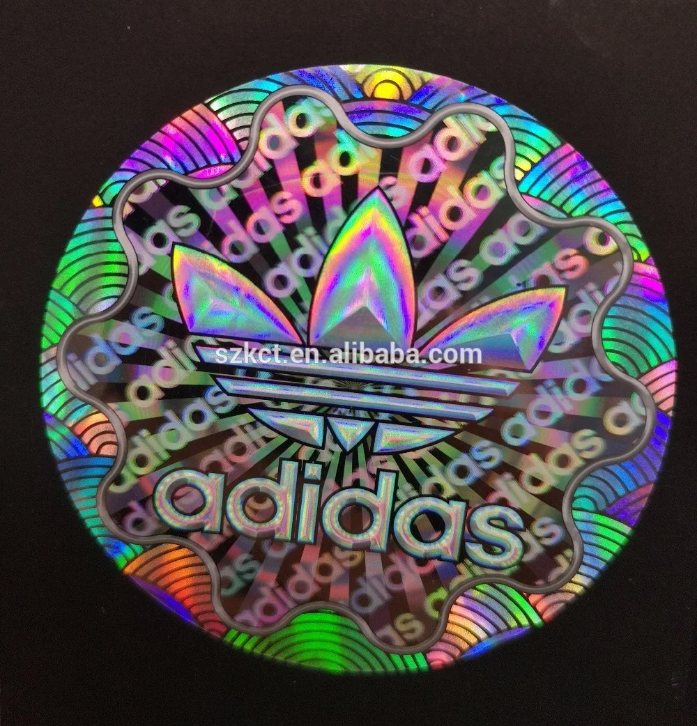 2018 New design custom hologram 3d adhesive stickers