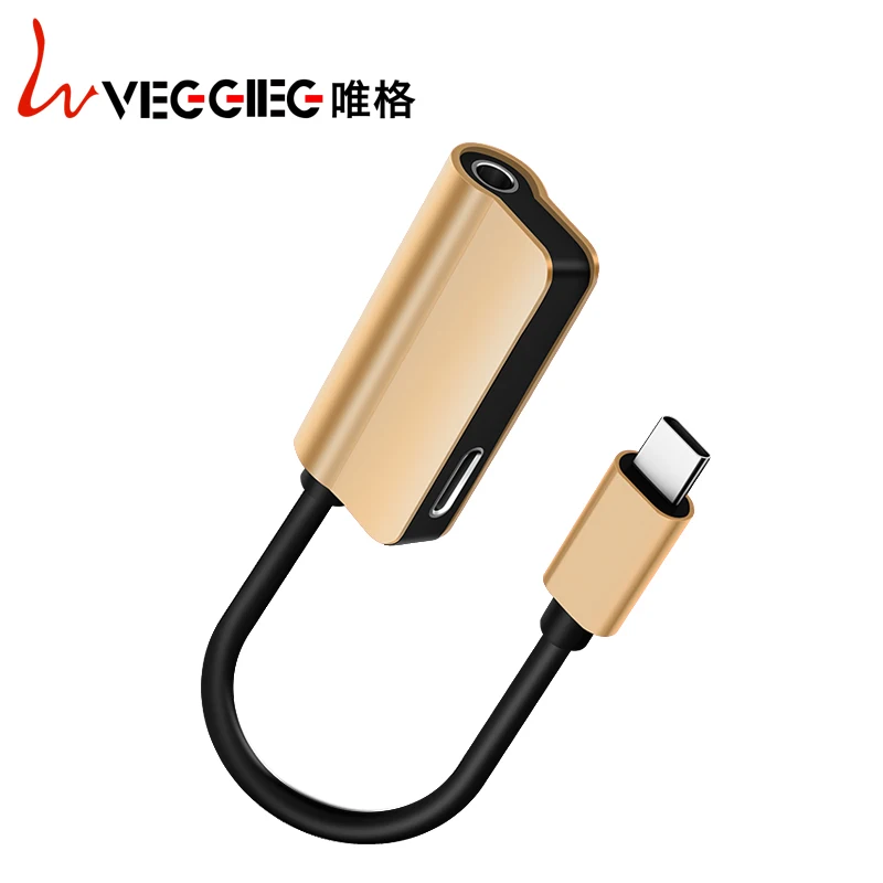 Соединительный шнур USB Type-C для аудиоадаптера 3,5 мм