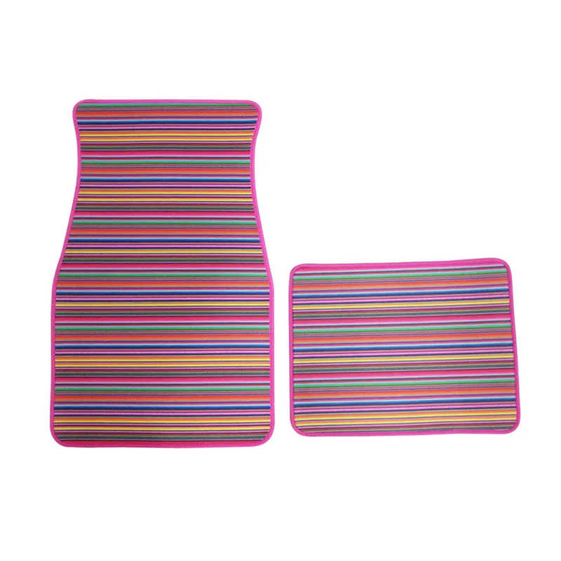 2024 Factory custom auto parts Neoprene car foot mat 2 pieces with all-weather comfort car foot mat