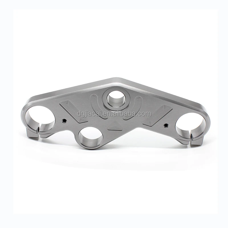 Powerful manufacturers customize CNC machined motorcycle and auto parts aluminum alloy bracket triangular connectors