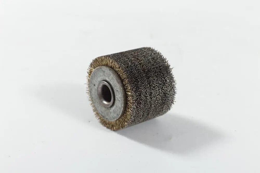 FMT  Deburring Cleaning Polishing  cylinder  industrial round wheel enamel-insulated wire brush