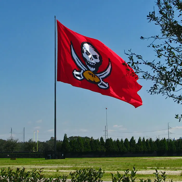 High Quality Custom Knitted Polyester USA Decorative Giant Flags