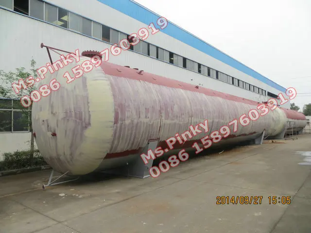 Biggest 200cbm LPG Gas Storage Tanker Liquified Petroleum Gas Tank Factory Directly Sales