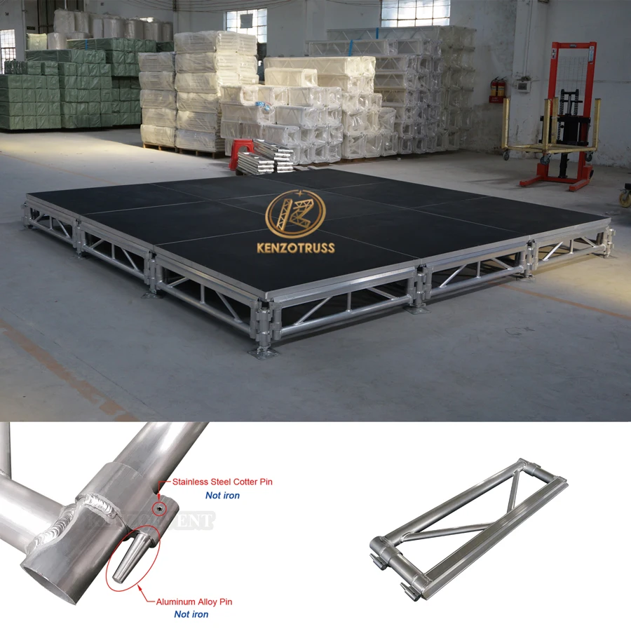 Cheap Price Aluminum Portable Stage Pole Dance Stage Floor for Sale