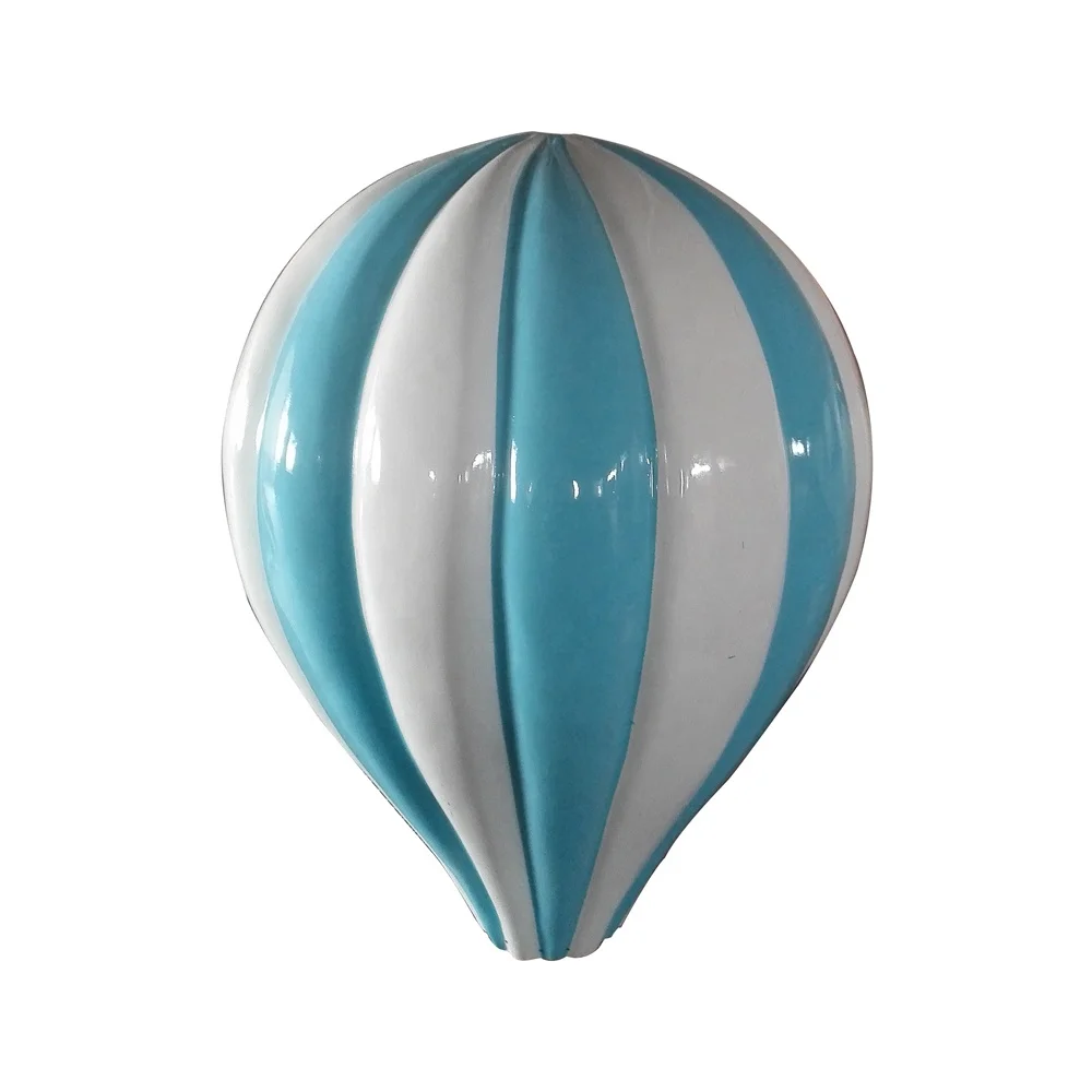 
Custom Decoration Visual Display Props Fiberglass Hot Air Balloon Decor 