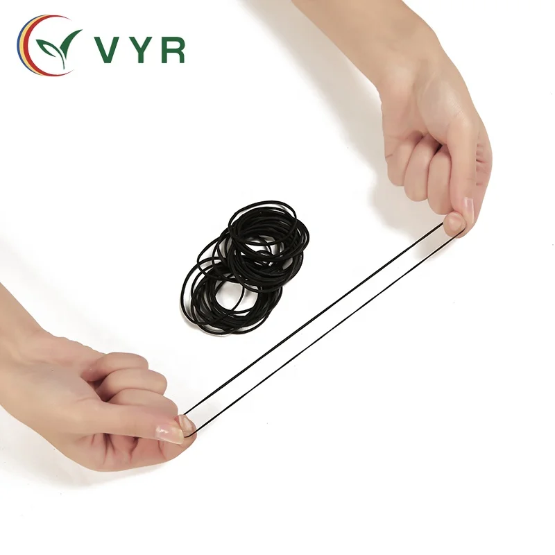 Экологичная натуральная черная резиновая лента диаметром 1,5 дюйма