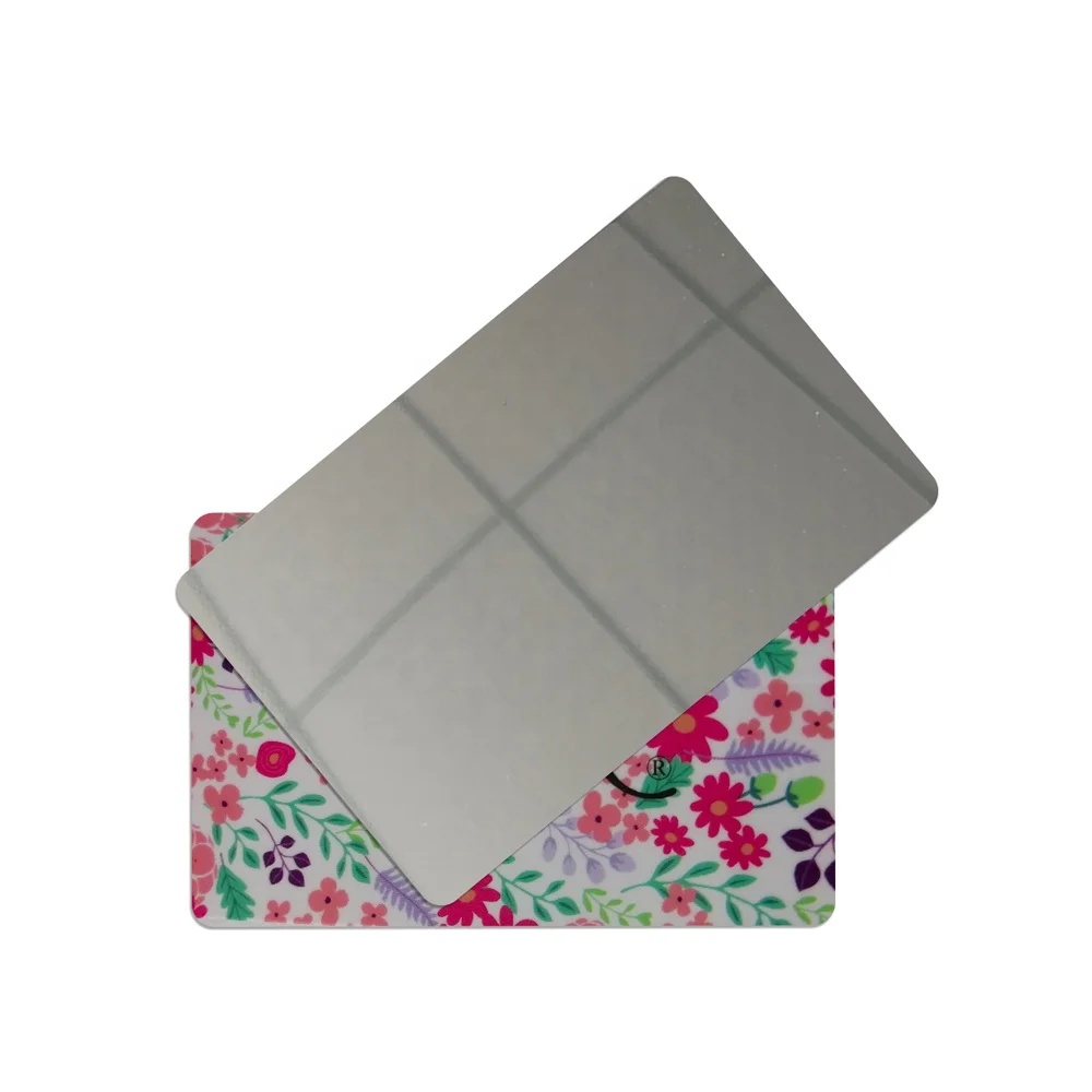 125khz PVC Cards EM4305 Chip RFID Mirror Card