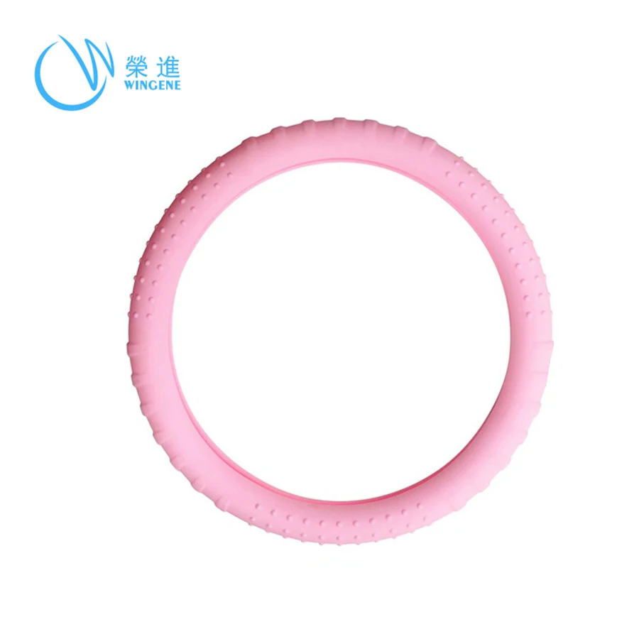 Модная разноцветная Тип крышка рулевого колеса автомобиля силикона