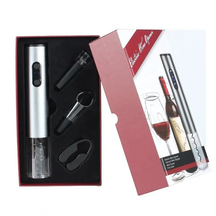Sunway brand electric wine opener set return gifts for wedding hot selling on amazon