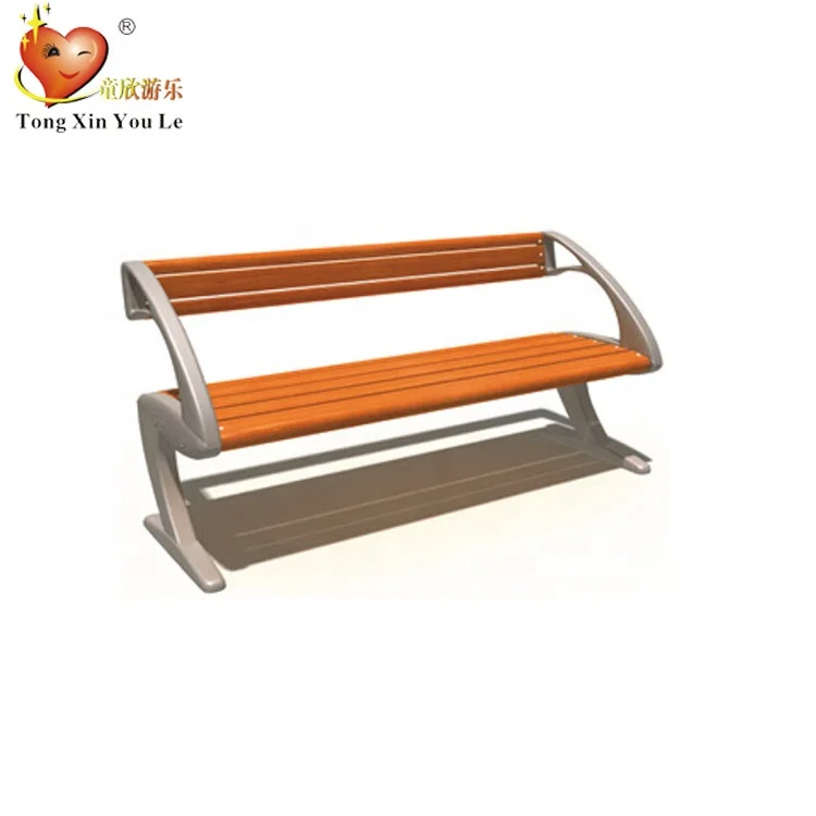 Park simple wood bench design cast steel park bench new