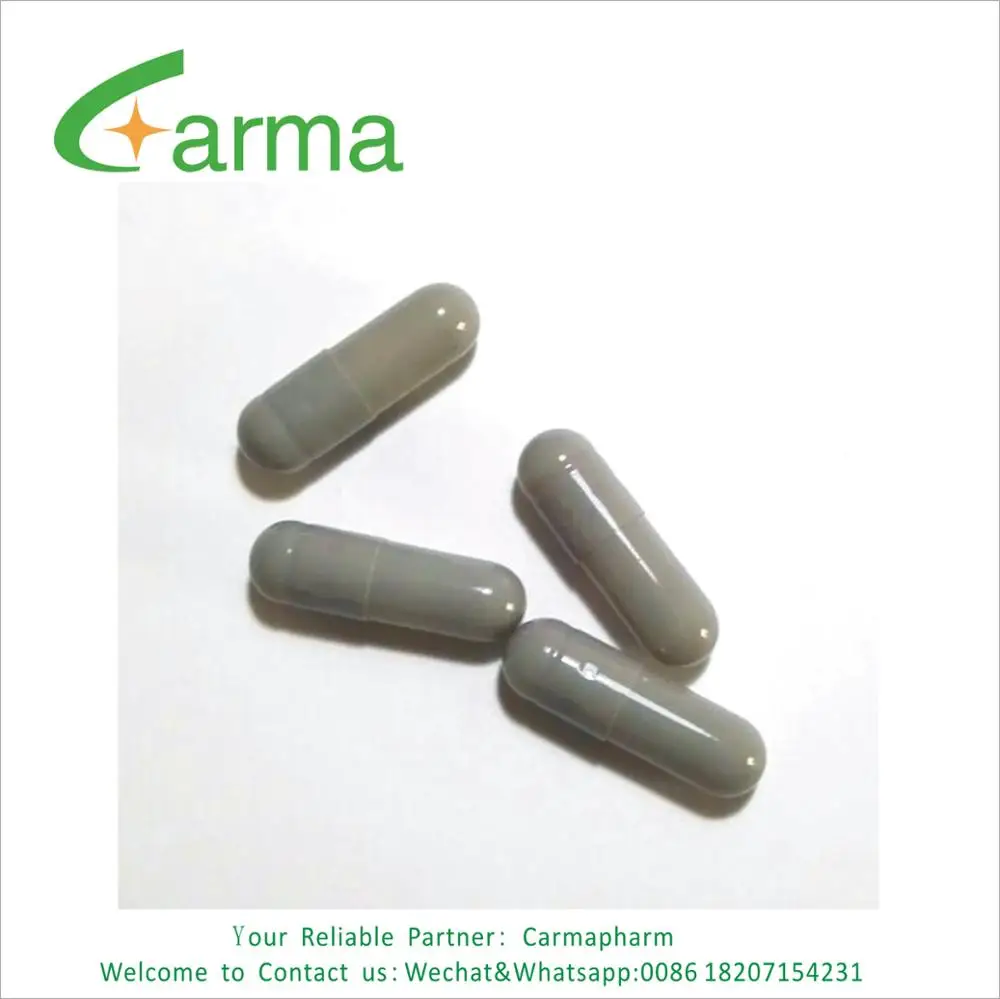 Customized hard gelatin empty printed capsules size 4