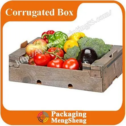 wholesale corrugated cardboard vegetable/fruit box vegetable/fruit packing box